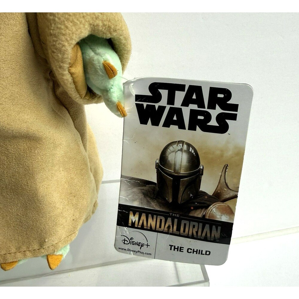 NWT Disney Parks The Child Baby Yoda 10'' Grogu Plush Star Wars The Mandalorian - Picture 2 of 10